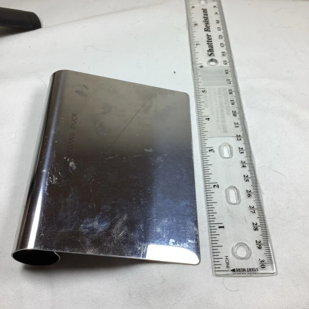 Wolfgang Puck Steel Dough Scraper Cutter